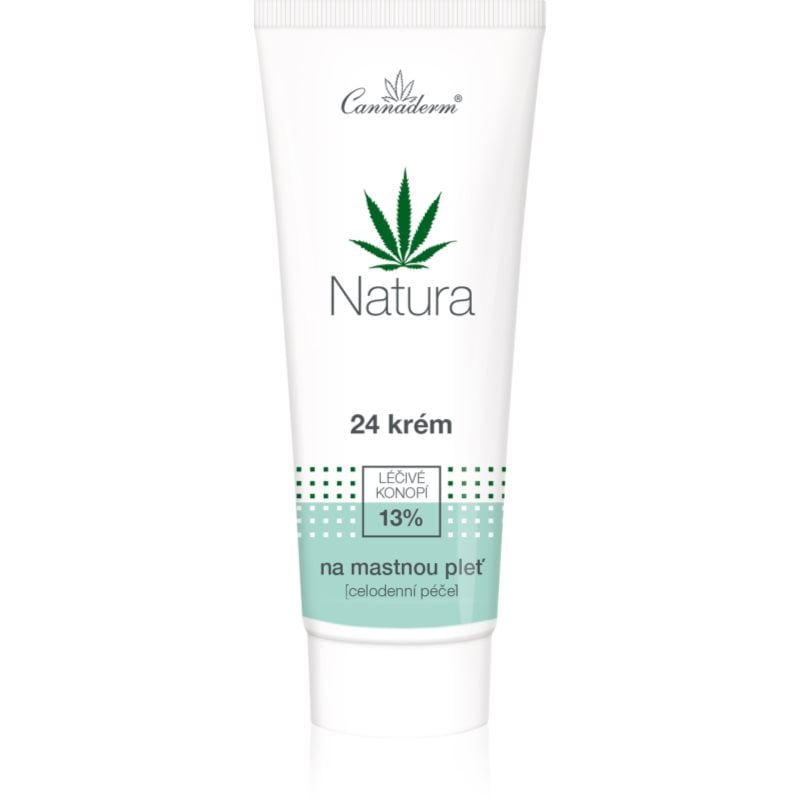Cannaderm Natura Cream for Oily Skin дневен и нощен крем за мазна кожа