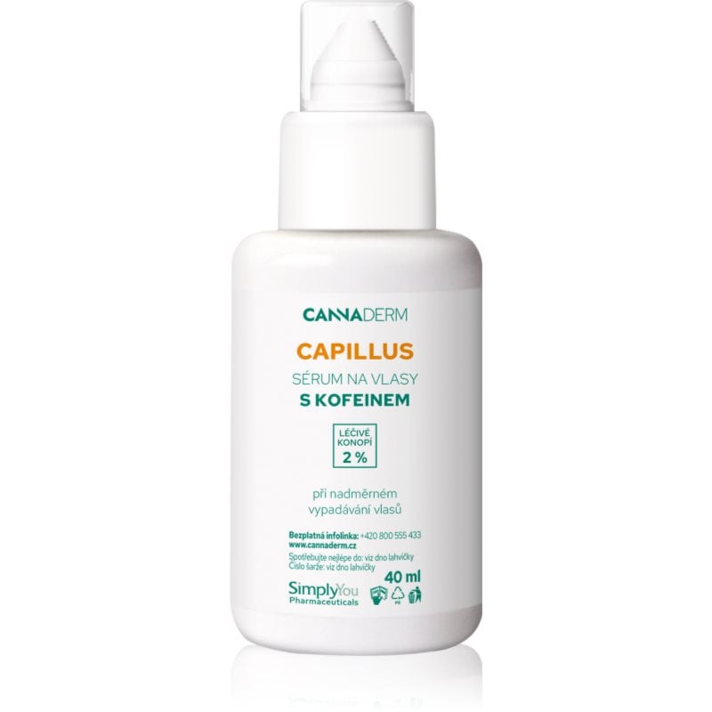 Cannaderm Capillus Caffeine hair serum серум за коса с кофеин