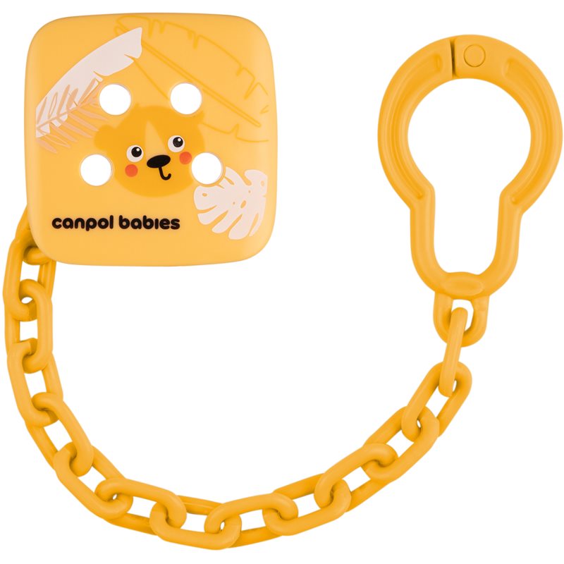 Canpol babies BabiesBoo Soothers Holder верижка за биберон Gepard - За деца - Сравни цени от 1 магазин с безплатна доставка