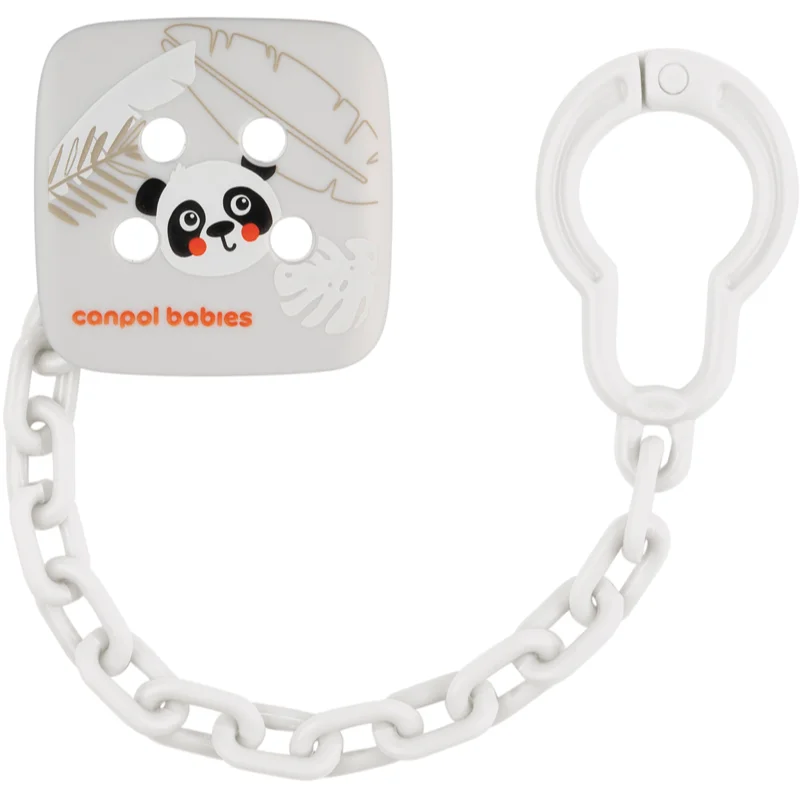 Canpol babies BabiesBoo Soothers Holder верижка за биберон Panda - За деца - Сравни цени от 1 магазин с безплатна доставка