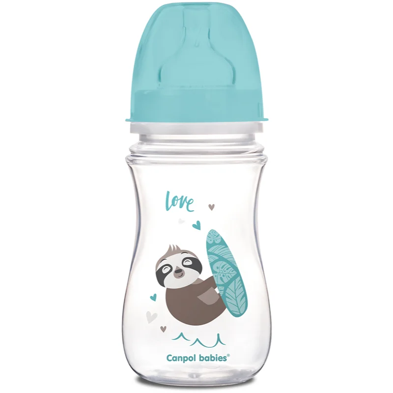 Canpol babies Exotic Animals бебешко шише Blue