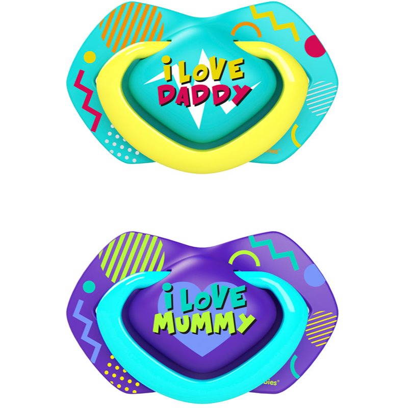 Canpol babies Neon Love B 6-18m биберон Blue - За деца - Сравни цени от 1 магазин с безплатна доставка