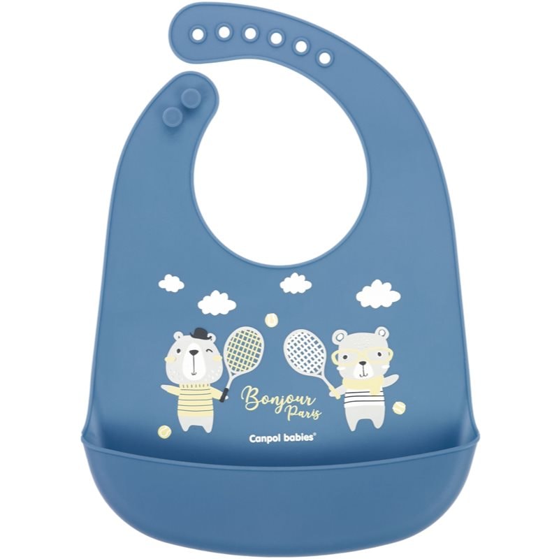 Canpol babies Bonjour Paris Bibs лигавник Blue - За деца - Сравни цени от 1 магазин с безплатна доставка