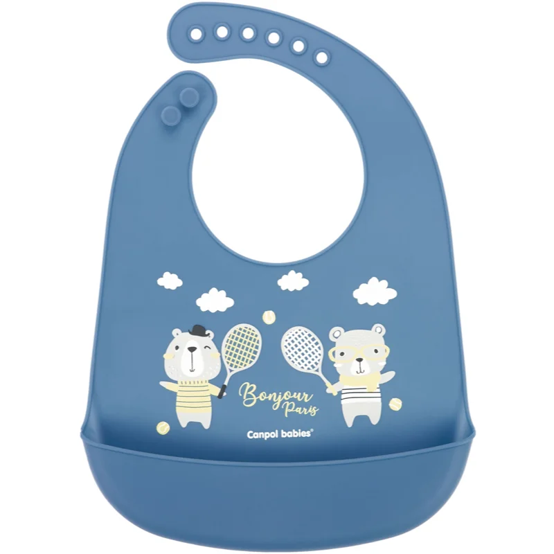 Canpol babies Bonjour Paris Bibs лигавник Blue - За деца - Сравни цени от 1 магазин с безплатна доставка