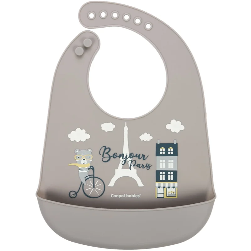 Canpol babies Bonjour Paris Bibs лигавник Beige - За деца - Сравни цени от 1 магазин с безплатна доставка