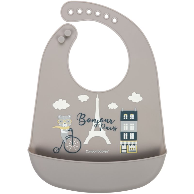 Canpol babies Bonjour Paris Bibs лигавник Beige - За деца - Сравни цени от 1 магазин с безплатна доставка