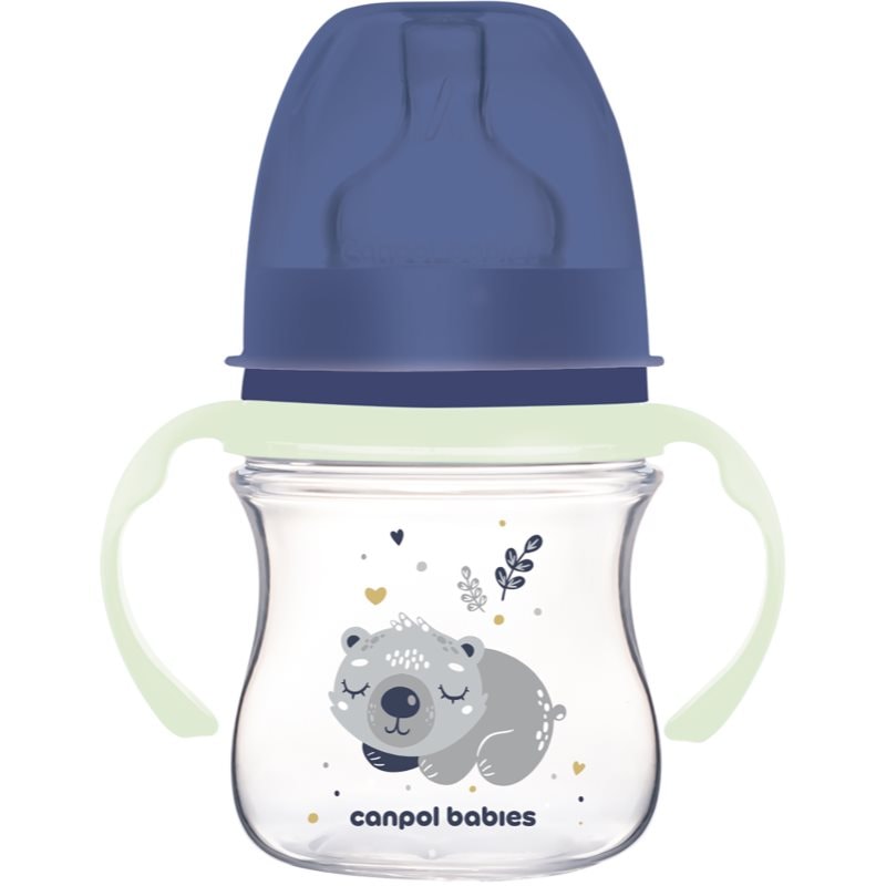 Canpol babies EasyStart Sleepy Koala бебешко шише 0 m+ Blue - За деца - Сравни цени от 1 магазин с безплатна доставка