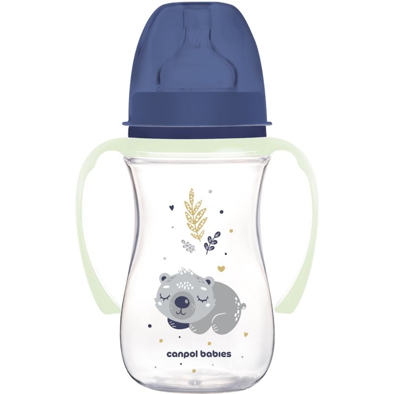 Canpol babies EasyStart Sleepy Koala бебешко шише 3 m+ Blue - За деца - Сравни цени от 1 магазин с безплатна доставка