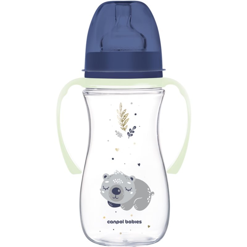 Canpol babies EasyStart Sleepy Koala бебешко шише 12 m+ Blue - За деца - Сравни цени от 1 магазин с безплатна доставка