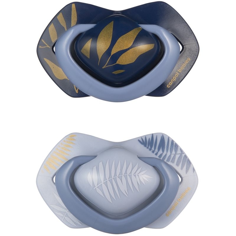 Canpol babies Light Touch Gold биберон 6-18m Blue - За деца - Сравни цени от 1 магазин с безплатна доставка