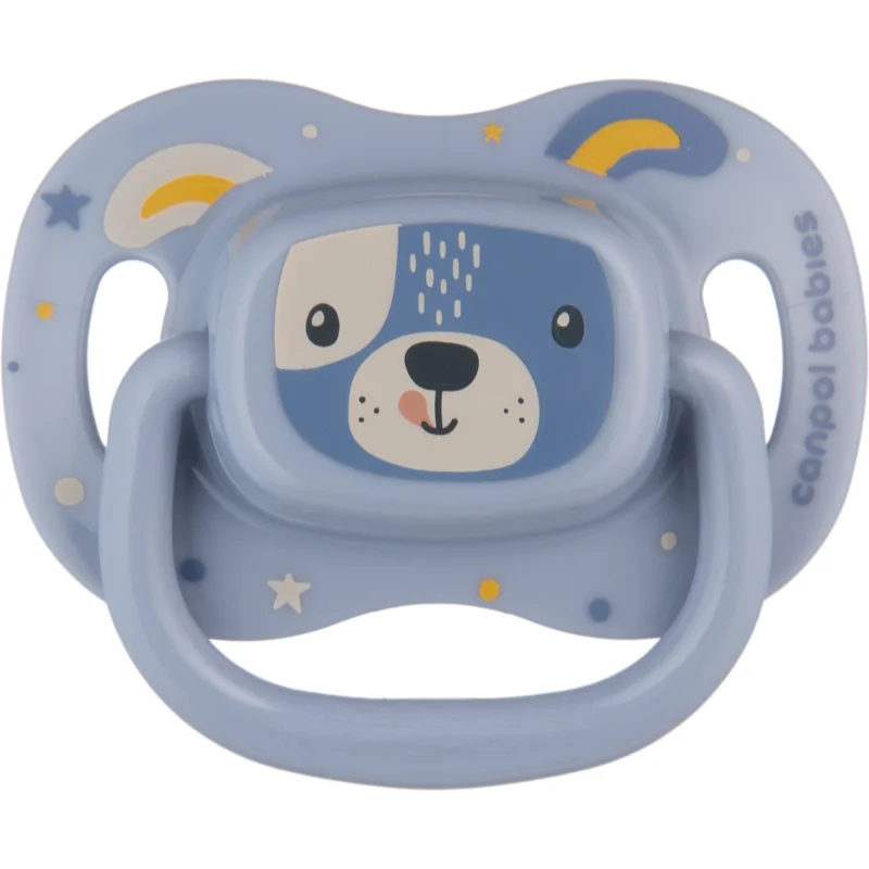 Canpol babies Cute Animals Soother 6-18m биберон Blue