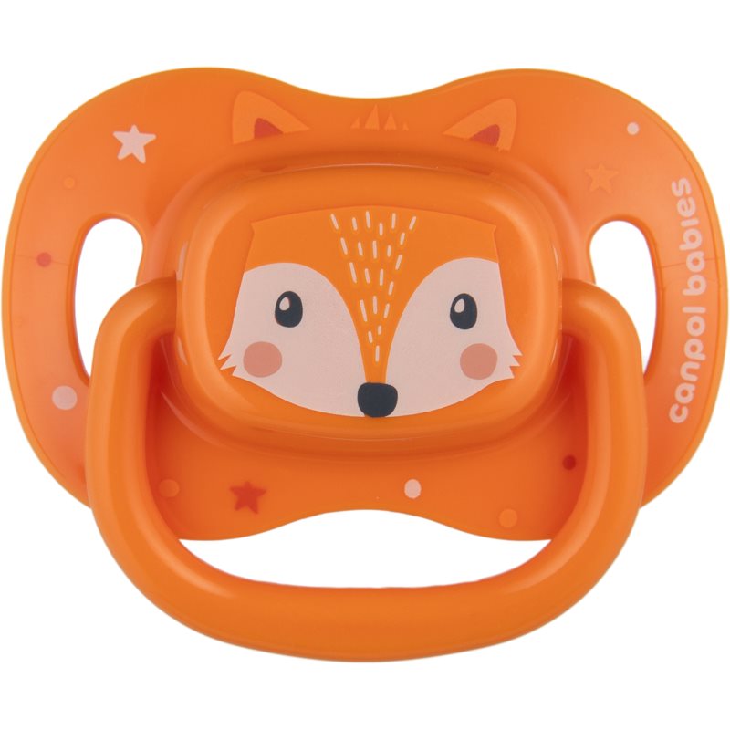 Canpol babies Cute Animals Soother 6-18m биберон Orange - За деца - Сравни цени от 1 магазин с безплатна доставка