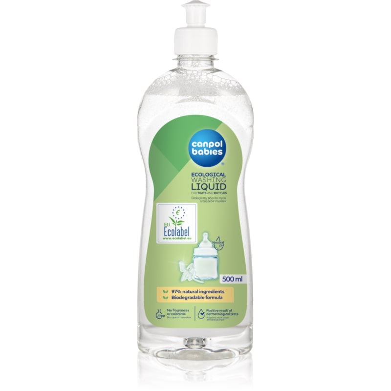 Canpol babies Ecological Washing Liquid почистващ препарат за бебешки аксесоари