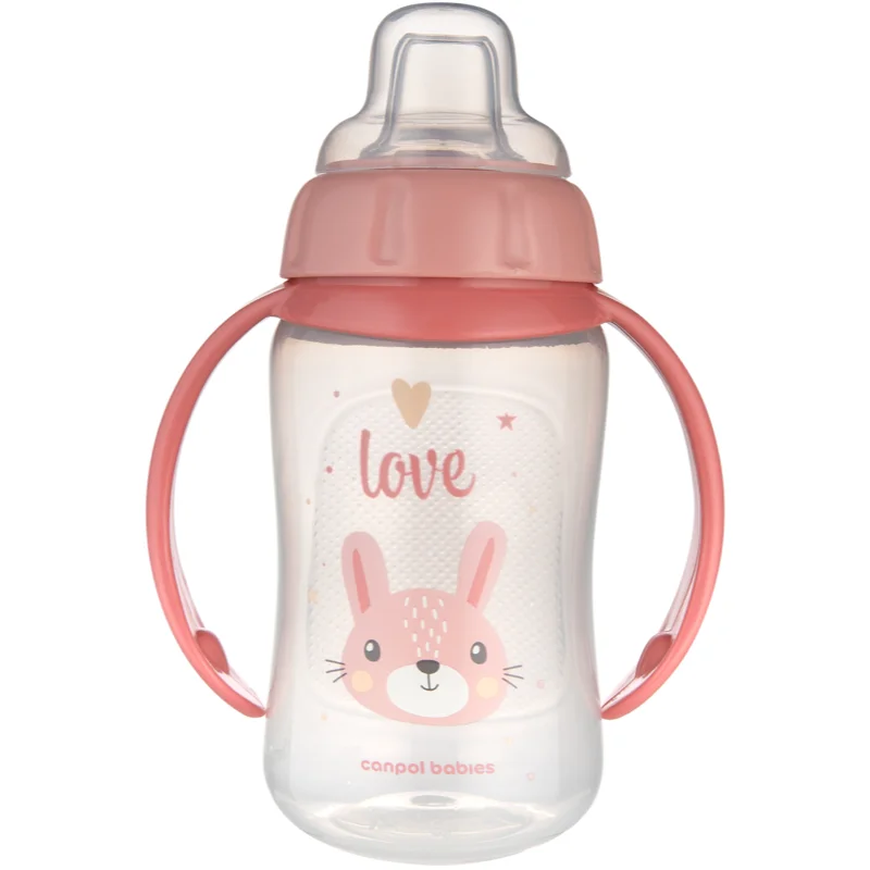 Canpol babies Cute Animals Training Cup преходна чаша Rabbit 6m+ - За деца - Сравни цени от 1 магазин с безплатна доставка
