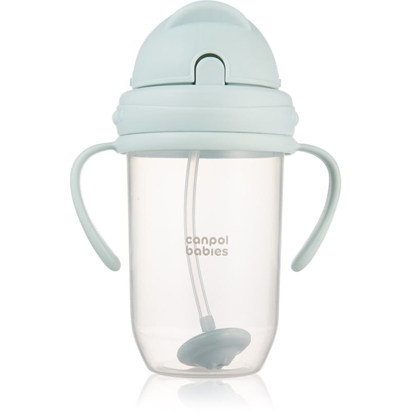 Canpol babies Cup чаша с тежест Green 6m+