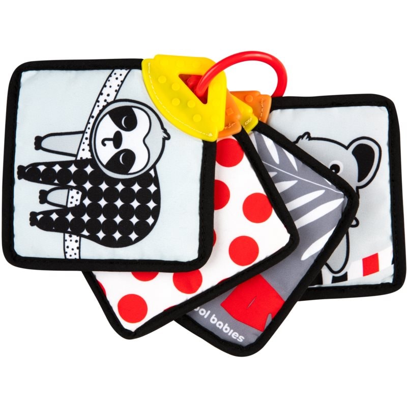 Canpol babies BabiesBoo Sensory Cards with Teether въртяща се книжка с гризалка - За деца - Сравни цени от 1 магазин с безплатна доставка
