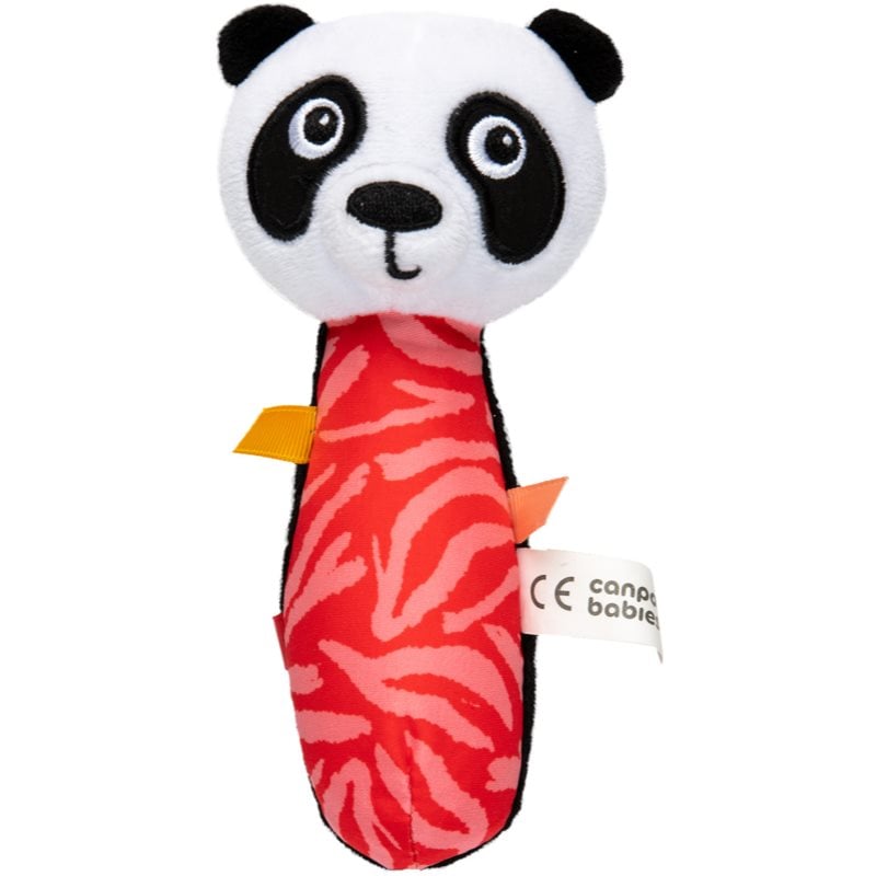 Canpol babies BabiesBoo Sensory Toy with Squeaker писукаща играчка Panda