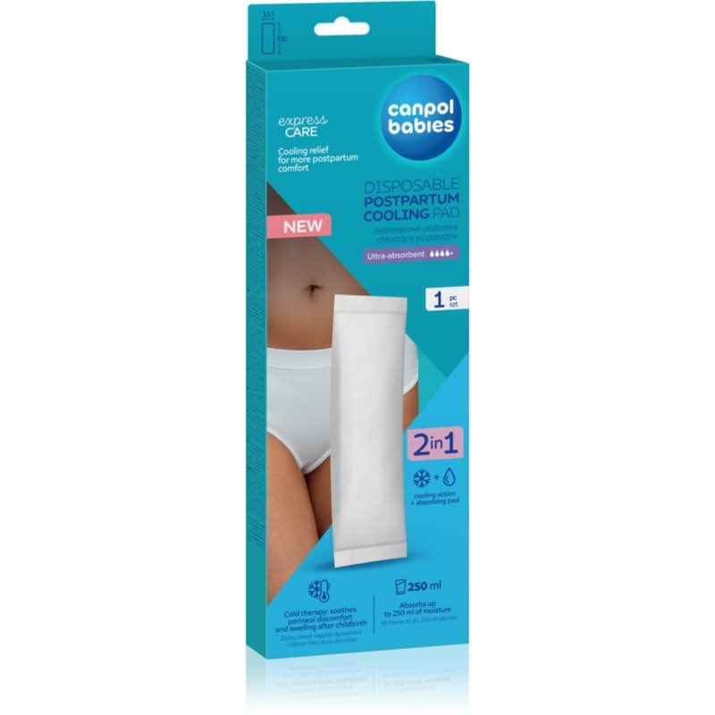 Canpol babies Postpartum Cooling Pad охлаждаща превръзка еднократна - Грижа за тяло - Сравни цени от 1 магазин с безплатна доставка