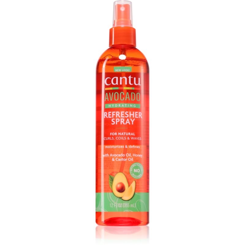 CANTU Avocado Refresher Spray хидратиращ спрей за коса за чуплива и къдрава коса