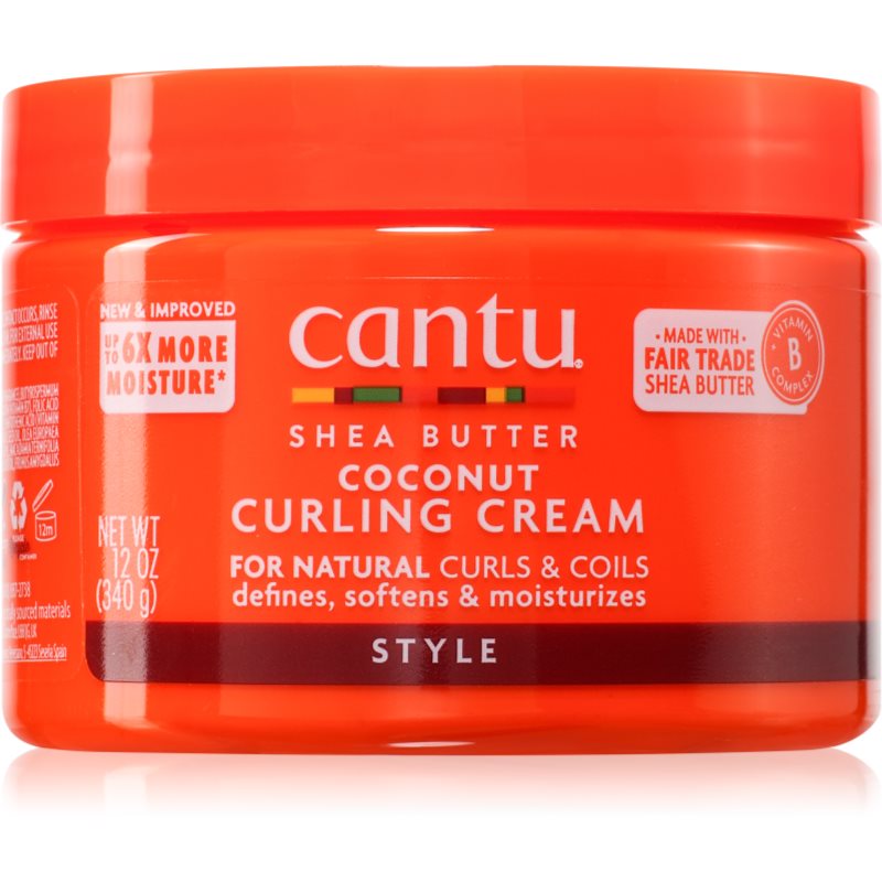 CANTU Shea Butter Curling Cream крем за коса за фиксиране и оформяне - Грижа за коса - Сравни цени от 1 магазин с безплатна доставка