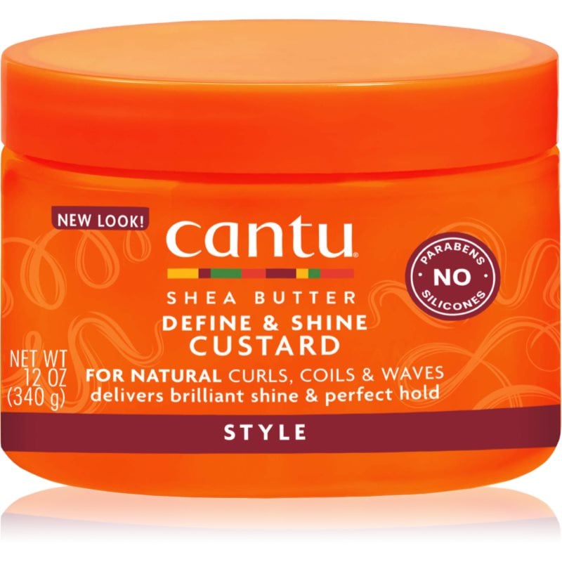 CANTU Shea Butter Custard гел за коса за фиксиране и оформяне