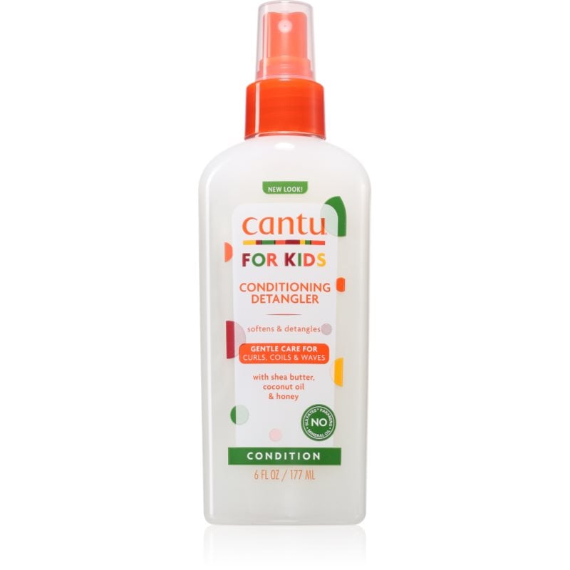 CANTU For Kids Care Detangler спрей за по-лесно разресване на косата за чуплива и къдрава коса