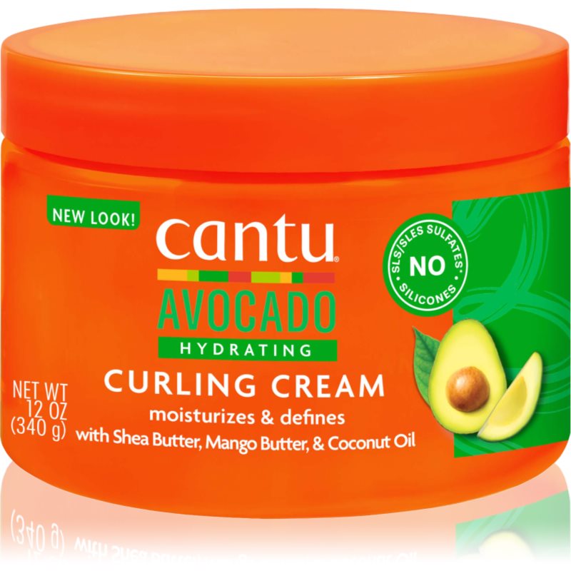 CANTU Avocado Curling Cream крем за коса за къдрава коса - Грижа за коса - Сравни цени от 1 магазин с безплатна доставка