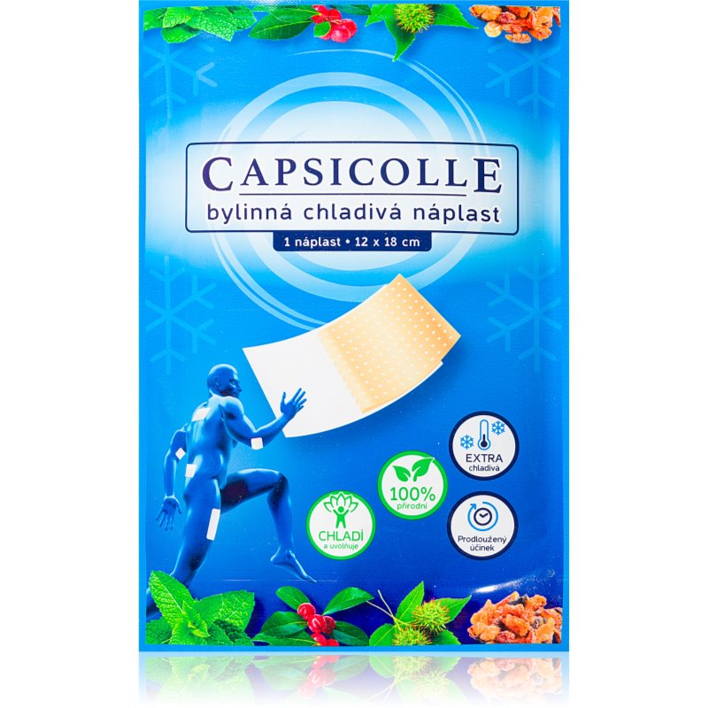 Capsicolle Herbal patch cooling лепенка за мускули, стави и сухожилия - Грижа за тяло - Сравни цени от 1 магазин с безплатна доставка