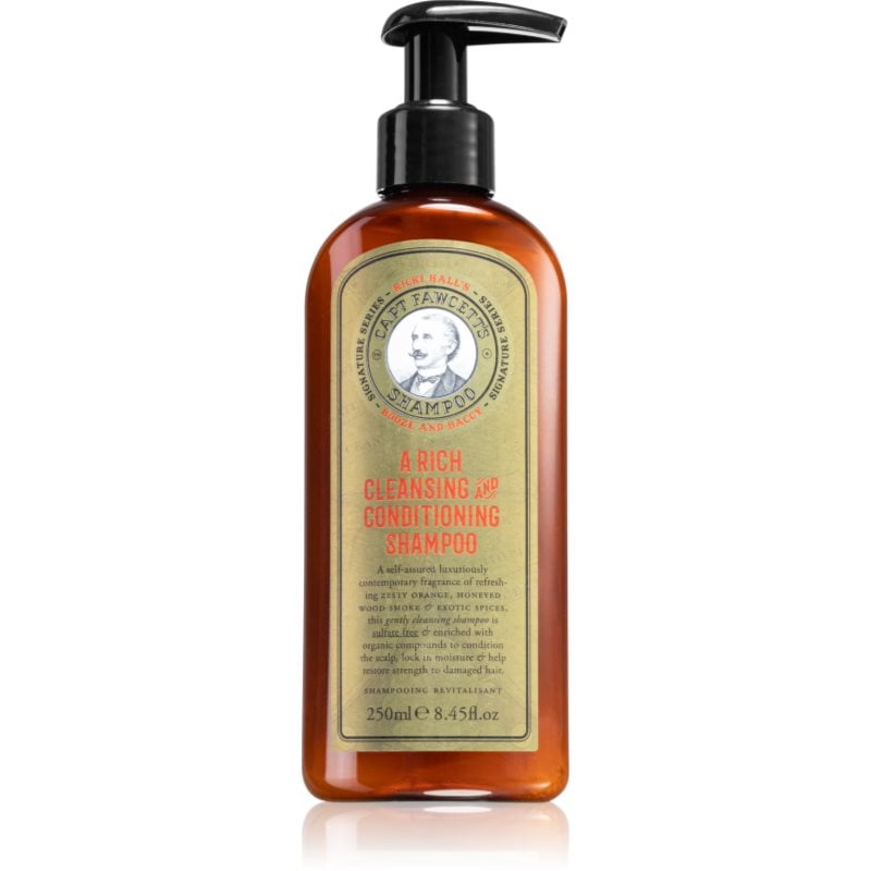 Captain Fawcett Shampoo Ricki Halls's Booze & Baccy почистващ шампоан за мъже