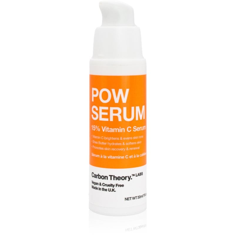 Carbon Theory Pow Serum 15% Vitamin C озаряващ серум за лице с витамин С