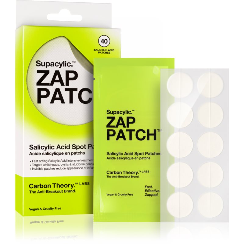 Carbon Theory Carbon Theory Zap Patch лепенки за проблемна кожа против акне 40 бр. - Унисекс парфюм - Сравни цени от 1 магазин с безплатна доставка