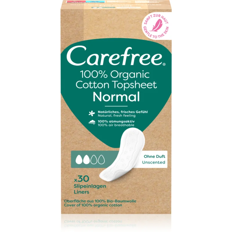 Carefree Organic Cotton Normal дамски превръзки