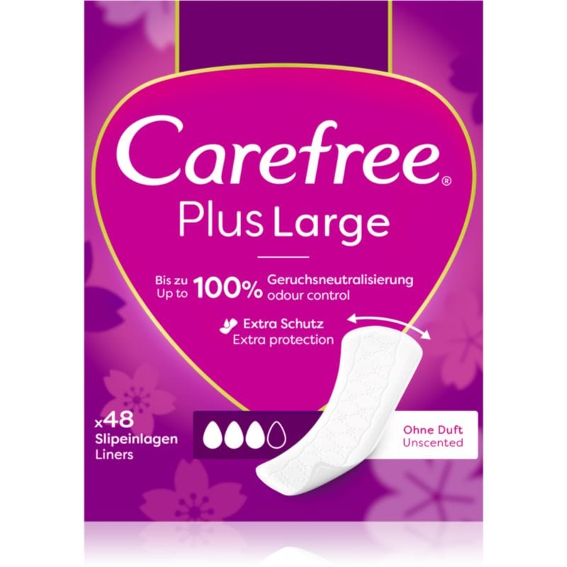 Carefree Plus Large Light Scent дамски превръзки