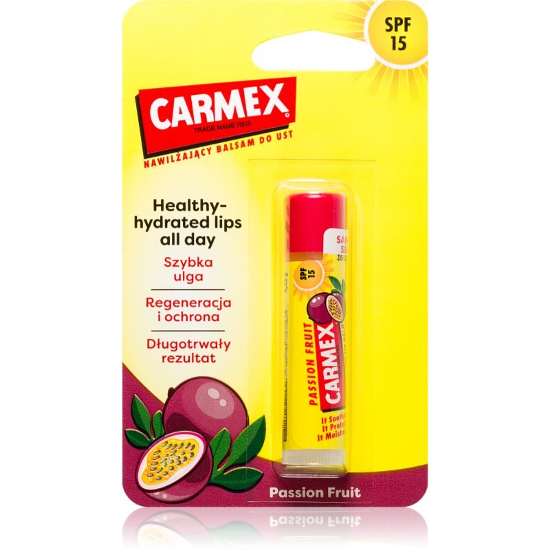 Carmex Passion Fruit балсам за устни - Грижа за лице - Сравни цени от 1 магазин с безплатна доставка
