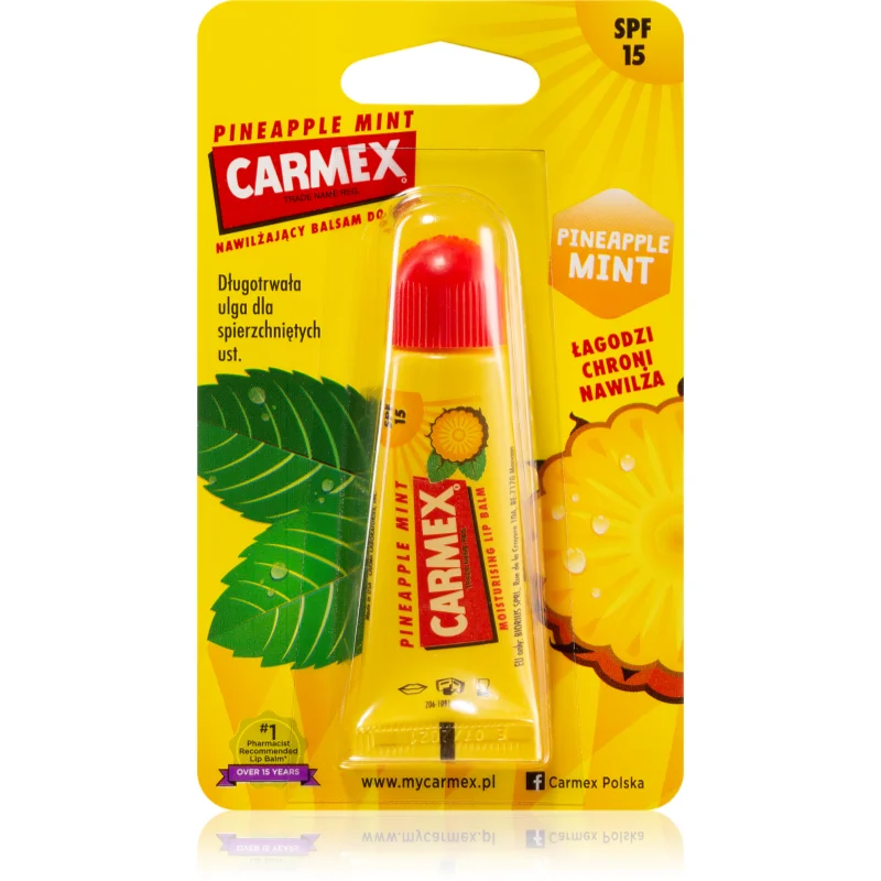 Carmex Pineapple Mint балсам за устни - Грижа за лице - Сравни цени от 1 магазин с безплатна доставка