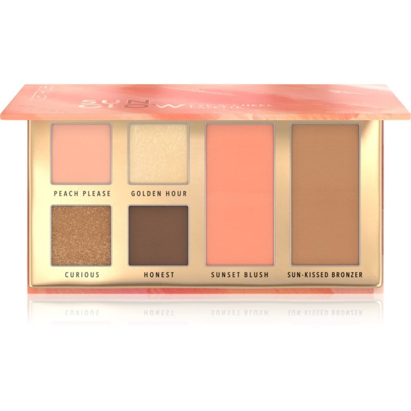 Catrice Sun Glow мултифункционална палитра за лице и очи