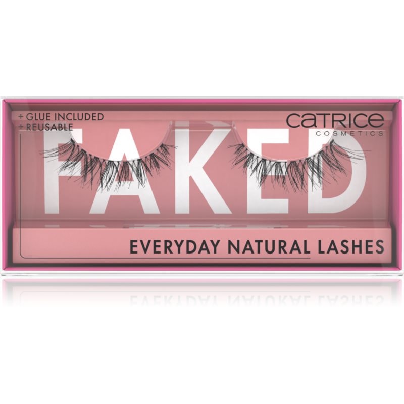 Catrice Faked изкуствени мигли с лепило Everyday Natural - Грим - Сравни цени от 1 магазин с безплатна доставка
