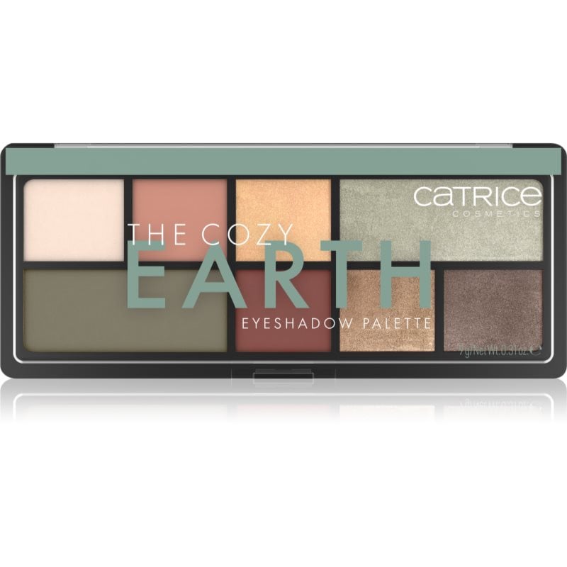 Catrice The Cozy Earth палитра сенки за очи 9 гр.