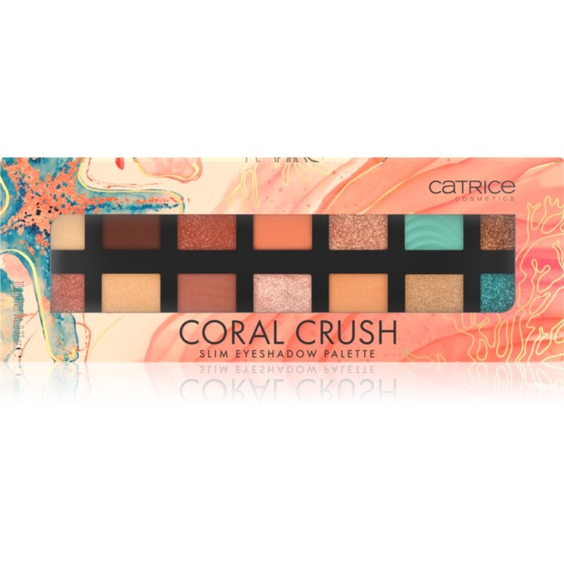 Catrice Coral Crush палитра сенки за очи