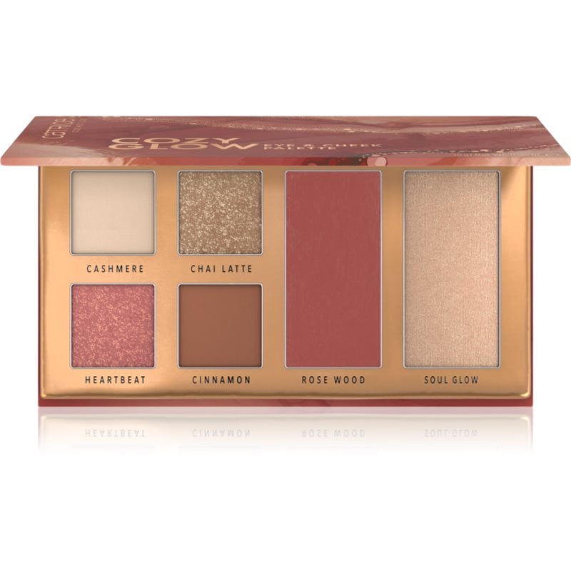 Catrice Cozy Glow палитра за лице и очи