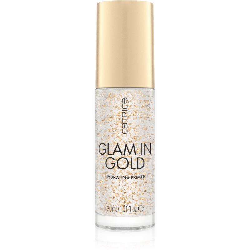 Catrice Glam In Gold Hydrating Primer хидратираща основа под фон дьо тен с 24 каратово злато - Грим - Сравни цени от 1 магазин с безплатна доставка