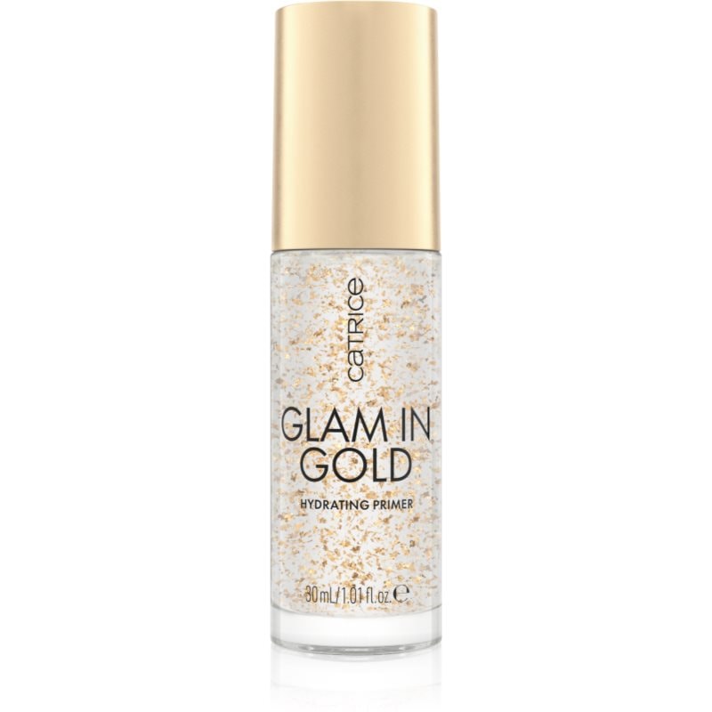 Catrice Glam In Gold Hydrating Primer хидратираща основа под фон дьо тен с 24 каратово злато - Грим - Сравни цени от 1 магазин с безплатна доставка
