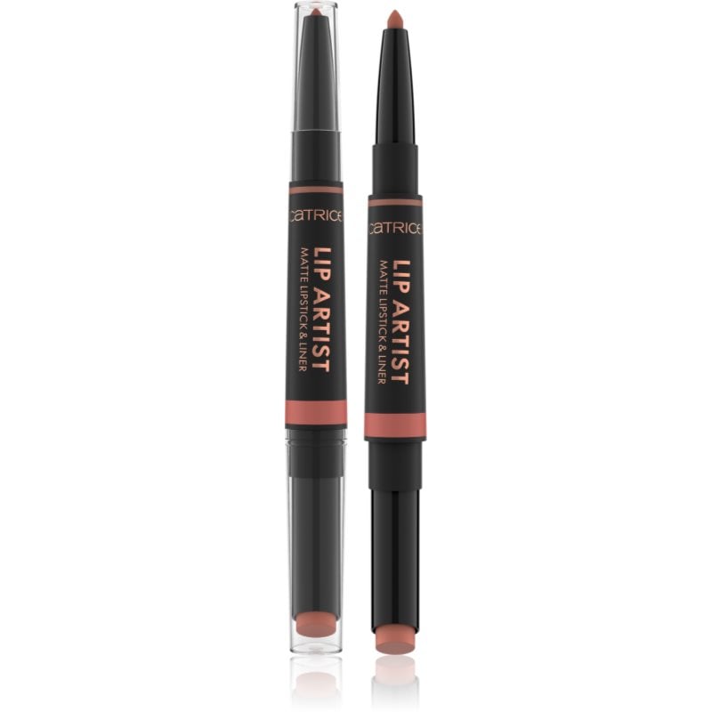 Catrice Lip Artist Matte Lipstick & Liner червило + молив за устни с матиращ ефект