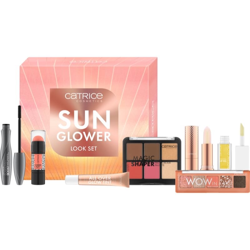 Catrice Sunglower Look Set грим комплект за сияен вид на кожата