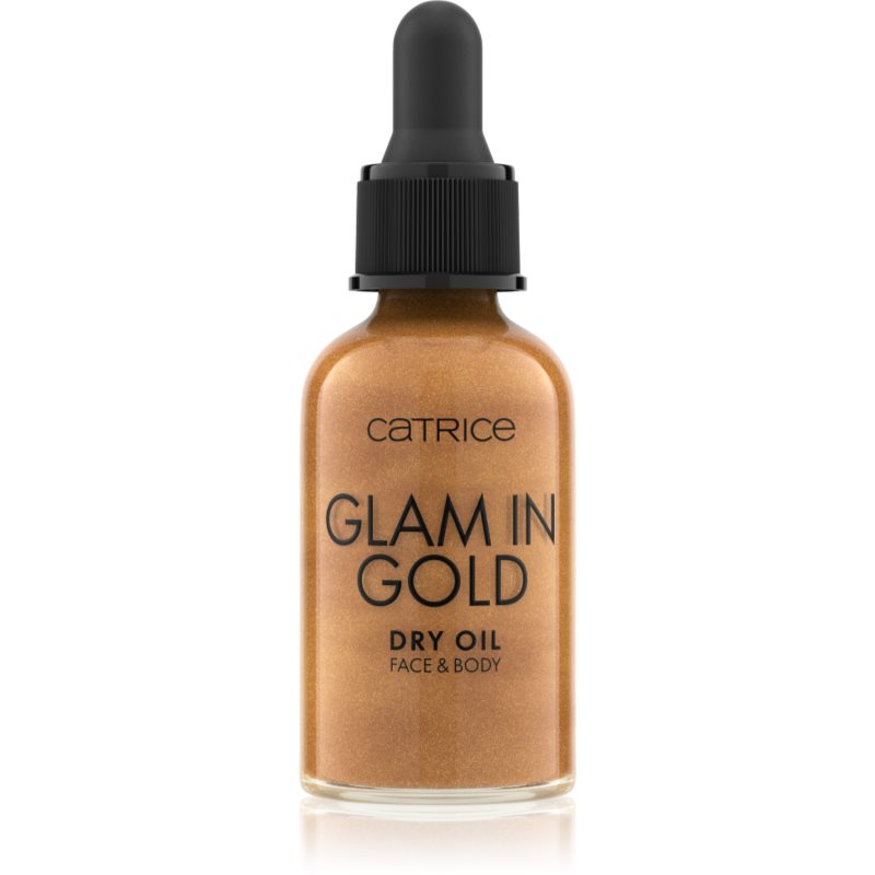 Catrice Catrice Glam In Gold Dry Oil сухо масло с блестящи частици за лице и тяло - Унисекс парфюм 30мл - Сравни цени от 1 магазин с безплатна доставка