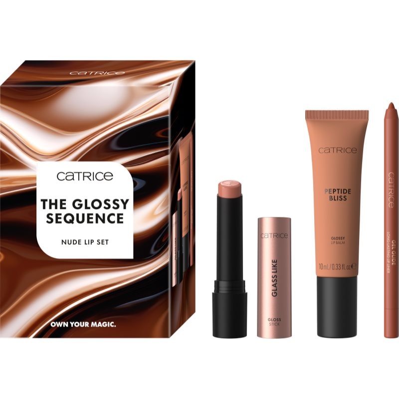 Catrice The Glossy Sequence Nude Lip Set комплект за устни - Комплект - Сравни цени от 1 магазин с безплатна доставка
