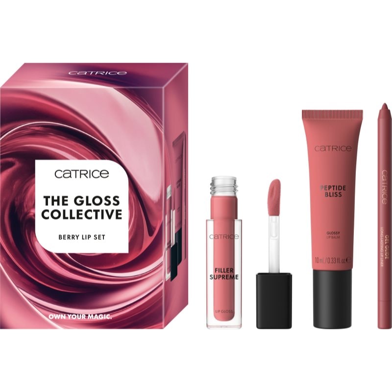 Catrice The Gloss Collective Berry Lip Set комплект за устни - Комплект - Сравни цени от 1 магазин с безплатна доставка