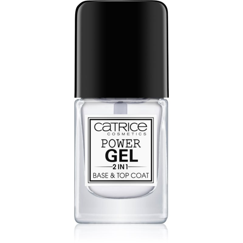 Catrice Power Gel 2 in1 базов и финален топ лак за нокти - Грим - Сравни цени от 1 магазин с безплатна доставка