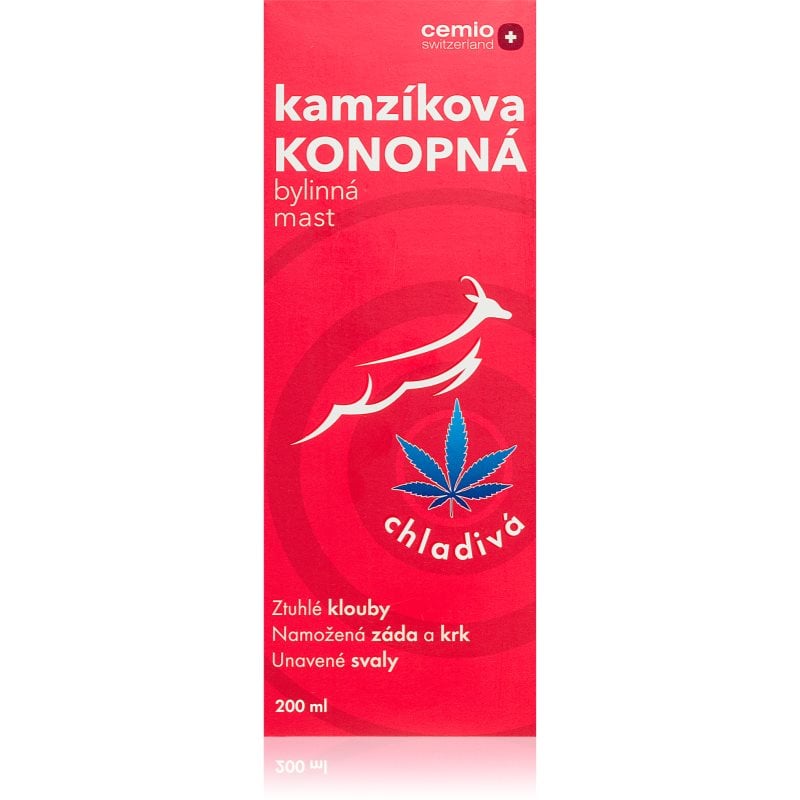 Cemio Kamzík hemp ointment мехлем с охлаждащ ефект