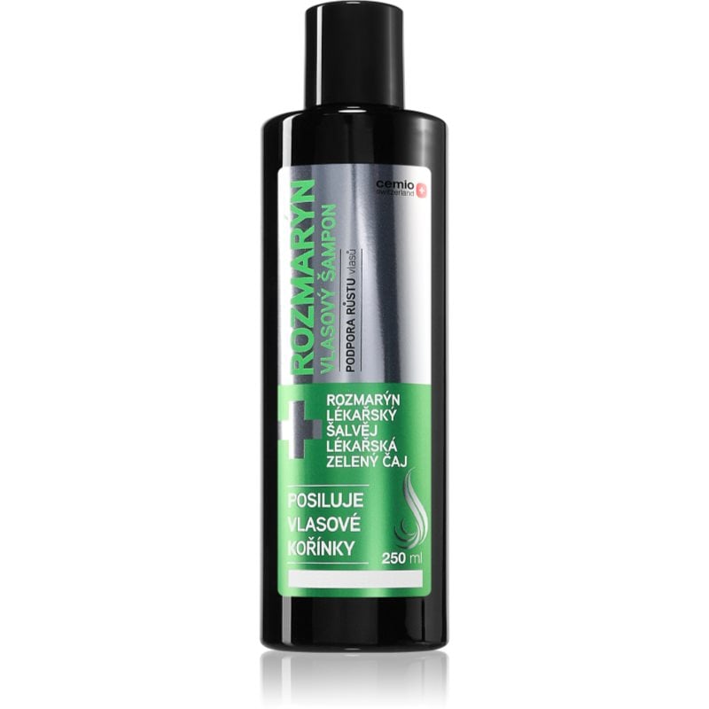 Cemio Rosemary shampoo шампоан за растеж на косата и укрепване от корените